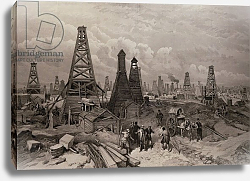 Постер Школа: Английская 19в. The Petroleum Oil Wells at Baku on the Caspian Sea, from 'The Illustrated London News', 1886 Постер Школа: Английская 19в. The Petroleum Oil Wells at Baku on the Caspian Sea, from 'The Illustrated London News', 1886