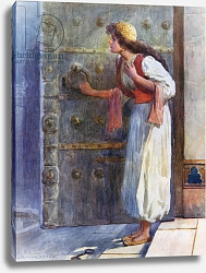 Постер Маргетсон Уильям Shaking with fear she dropped the magic key on the floor Постер Маргетсон Уильям Shaking with fear she dropped the magic key on the floor