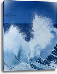 Постер Берн Алан (совр) Two Little Waves Breaking, 1989 Постер Берн Алан (совр) Two Little Waves Breaking, 1989