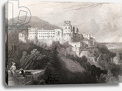 Постер Робертс Давид Heidleberg Castle, Heidleberg, engraved by J.T.Willmore in 'The Pilgrims of the Rhine', 1840 Постер Робертс Давид Heidleberg Castle, Heidleberg, engraved by J.T.Willmore in 'The Pilgrims of the Rhine', 1840