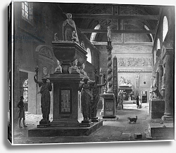 Постер Ваузель Джон The great room of the Musee des Monuments Francais, c.1820 Постер Ваузель Джон The great room of the Musee des Monuments Francais, c.1820