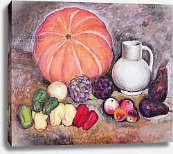 Постер Машков Илья Still life with Vegetables, 1914 Постер Машков Илья Still life with Vegetables, 1914