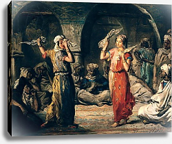 Постер Чассеро Теодор Dance of the Handkerchiefs, 1849 Постер Чассеро Теодор Dance of the Handkerchiefs, 1849