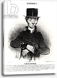 Постер Даумер Оноре (дет) Le Malade Imaginaire, from the series 'Monomanes', 1830 Постер Даумер Оноре (дет) Le Malade Imaginaire, from the series 'Monomanes', 1830