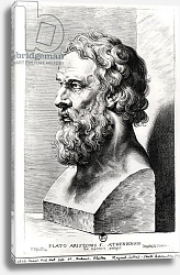 Постер Рубенс (последователи) Bust of Plato engraved by Lucas Emil Vorsterman Постер Рубенс (последователи) Bust of Plato engraved by Lucas Emil Vorsterman