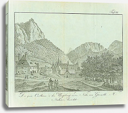 Постер Die grosse Carthause und ihre Umgebung in der Nahe von Grenoble. Nahere Ansicht. Постер Die grosse Carthause und ihre Umgebung in der Nahe von Grenoble. Nahere Ansicht.