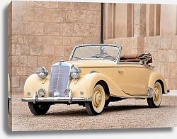 Постер Mercedes-Benz 170S Cabriolet A '1949–51 Постер Mercedes-Benz 170S Cabriolet A '1949–51