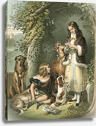 Постер Лэндсир Эдвин The Marquess of Stafford and the Lady Evelyn Gower Постер Лэндсир Эдвин The Marquess of Stafford and the Lady Evelyn Gower