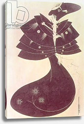 Постер Бердсли Аубри The Black Cape, illustration for the English edition of Oscar Wilde's play 'Salome', 1894 Постер Бердсли Аубри The Black Cape, illustration for the English edition of Oscar Wilde's play 'Salome', 1894