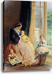 Постер Хикс Джордж Mrs. Hicks, Mary, Rosa and Elgar Постер Хикс Джордж Mrs. Hicks, Mary, Rosa and Elgar