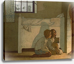 Постер Робинсон Фредерик Illustration to Maeterlinck's 'The Bluebird': Children recounting their adventures Постер Робинсон Фредерик Illustration to Maeterlinck's 'The Bluebird': Children recounting their adventures