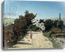 Постер Джуигоу Поль Route de la Gineste, near Marseilles, 1859 Постер Джуигоу Поль Route de la Gineste, near Marseilles, 1859