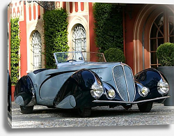 Постер Delahaye 135 M Figoni et Falaschi Cabriolet '1937 Постер Delahaye 135 M Figoni et Falaschi Cabriolet '1937
