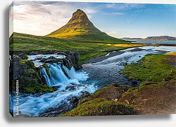 Постер Исландия. Kirkjufell, Snaefellsnes peninsula Постер Исландия. Kirkjufell, Snaefellsnes peninsula