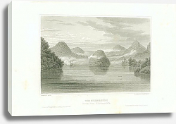 Постер The Mississippi. Sunrise Below St.Anthonys Falls Постер The Mississippi. Sunrise Below St.Anthonys Falls