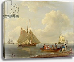 Постер Андресон Уильям A Wherry Taking Passengers out to Two Anchored Packets, 1825 Постер Андресон Уильям A Wherry Taking Passengers out to Two Anchored Packets, 1825