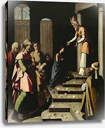 Постер Зурбаран Франсиско Presentation of the Virgin in the Temple Постер Зурбаран Франсиско Presentation of the Virgin in the Temple