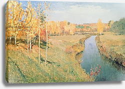 Постер Левитан Исаак Golden Autumn, 1895 Постер Левитан Исаак Golden Autumn, 1895