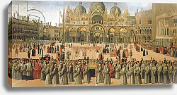 Постер Беллини Джованни Procession in St. Mark's Square, 1496 Постер Беллини Джованни Procession in St. Mark's Square, 1496