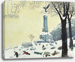 Постер Поулин Стефан In the Park, Winter, from The Four Seasons in Quebec Постер Поулин Стефан In the Park, Winter, from The Four Seasons in Quebec