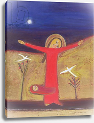 Постер Салари Ройя (совр) Mother and Child with Doves, 2002 Постер Салари Ройя (совр) Mother and Child with Doves, 2002