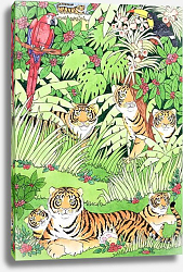 Постер Бейли Сьюзанн Tiger Jungle Постер Бейли Сьюзанн Tiger Jungle