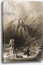 Постер Робертс Давид Thurnburg Castle, engraved by J.T. Willmore, illustration from 'The Pilgrims of the Rhine' 1840 Постер Робертс Давид Thurnburg Castle, engraved by J.T. Willmore, illustration from 'The Pilgrims of the Rhine' 1840