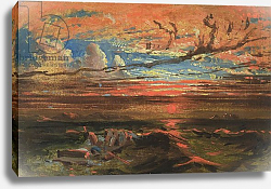 Постер Данби Франсис Sunset at Sea after a Storm Постер Данби Франсис Sunset at Sea after a Storm