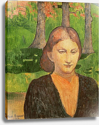 Постер Бернард Эмиль Portrait of My Sister Madeleine, 1888 Постер Бернард Эмиль Portrait of My Sister Madeleine, 1888