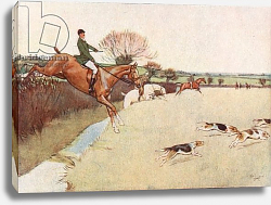 Постер Алдин Сесил The Dogs came Dashing across the Field . . . the Horses following close upon the Dogs Постер Алдин Сесил The Dogs came Dashing across the Field . . . the Horses following close upon the Dogs