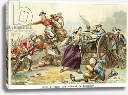 Постер Школа: Северная Америка (19 в) Moll Pitcher - The heroine of Monmouth Постер Школа: Северная Америка (19 в) Moll Pitcher - The heroine of Monmouth