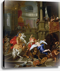 Постер Лайресс Геральд The Expulsion of Heliodorus from the Temple, 1674 Постер Лайресс Геральд The Expulsion of Heliodorus from the Temple, 1674