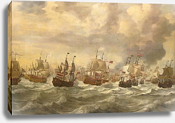 Постер Велде Виллем Старший Episode from the Four Day Battle at Sea Постер Велде Виллем Старший Episode from the Four Day Battle at Sea