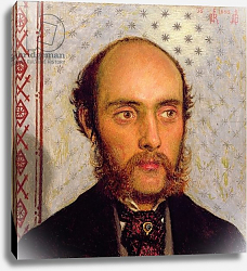 Постер Браун Форд Portrait of William Michael Rossetti by Lamplight, 1856 Постер Браун Форд Portrait of William Michael Rossetti by Lamplight, 1856
