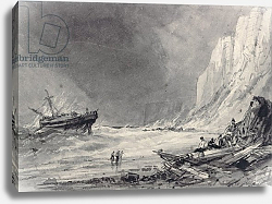 Постер Картер Генри A Wreck off Speeton Cliffs, Yorkshire Постер Картер Генри A Wreck off Speeton Cliffs, Yorkshire