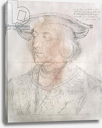 Постер Дюрер Альбрехт Maximilian I, Emperor of Germany, 1518-19 Постер Дюрер Альбрехт Maximilian I, Emperor of Germany, 1518-19