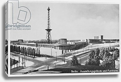 Постер Неизвестен Exhibition Halls and Broadcasting Tower, Charlottenburg, Berlin, c.1930 Постер Неизвестен Exhibition Halls and Broadcasting Tower, Charlottenburg, Berlin, c.1930