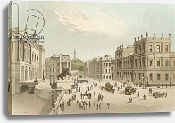 Постер Школа: Английская 19в. Post Office, Register House and Calton Hill - Edinburgh Постер Школа: Английская 19в. Post Office, Register House and Calton Hill - Edinburgh