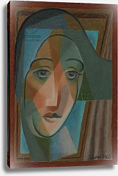 Постер Грис Хуан Head of a Harlequin; Tete d'Arlequin, 1924 Постер Грис Хуан Head of a Harlequin; Tete d'Arlequin, 1924