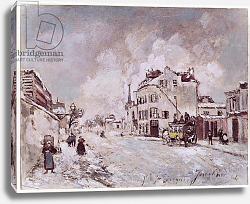 Постер Джонкинд Йохан View of Faubourg Saint-Jacques Постер Джонкинд Йохан View of Faubourg Saint-Jacques