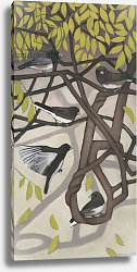 Постер Мур Меган (совр) Juncoes on a Twisted Vine, 2015 Постер Мур Меган (совр) Juncoes on a Twisted Vine, 2015