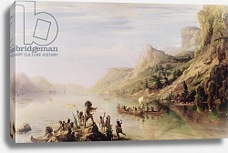 Постер Гудин Жан Jacques Cartier Discovering the St. Lawrence River in 1535, 1847 Постер Гудин Жан Jacques Cartier Discovering the St. Lawrence River in 1535, 1847