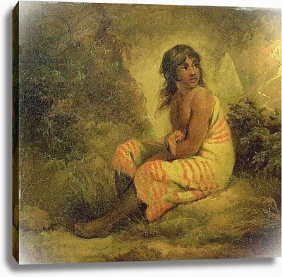 Купить репродукцию картины Indian Girl, 1793, Морленд Джордж