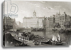 Постер Бэтти The Damrak Palace, Amsterdam, from 'Select Views of some of the Principal Cities of Europe', 1832 Постер Бэтти The Damrak Palace, Amsterdam, from 'Select Views of some of the Principal Cities of Europe', 1832