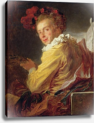 Постер Фрагонар Жан Music, a portrait of Monsieur de la Breteche, brother of the Abbot of Saint-Non, 1769 Постер Фрагонар Жан Music, a portrait of Monsieur de la Breteche, brother of the Abbot of Saint-Non, 1769