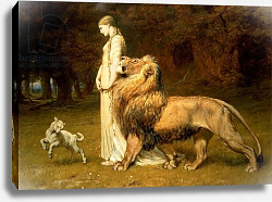 Постер Ривейре Бритон Una and the Lion, from Spenser's Faerie Queene, 1880 Постер Ривейре Бритон Una and the Lion, from Spenser's Faerie Queene, 1880