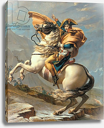 Постер Давид Жак Луи Napoleon Crossing the Alps at the St Bernard Pass, 20th May 1800, c.1800-01 Постер Давид Жак Луи Napoleon Crossing the Alps at the St Bernard Pass, 20th May 1800, c.1800-01
