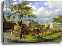 Постер Леборн Жозеф View of the Porte de Valenciennes in Douai, 1823 Постер Леборн Жозеф View of the Porte de Valenciennes in Douai, 1823