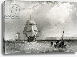 Постер Чамберс Джордж The North Foreland, engraved by R. Brandard, 1834 Постер Чамберс Джордж The North Foreland, engraved by R. Brandard, 1834