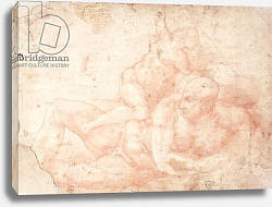 Постер Буанаротти Микелеанжело (последователи) Study of a Male and Female Nude Постер Буанаротти Микелеанжело (последователи) Study of a Male and Female Nude